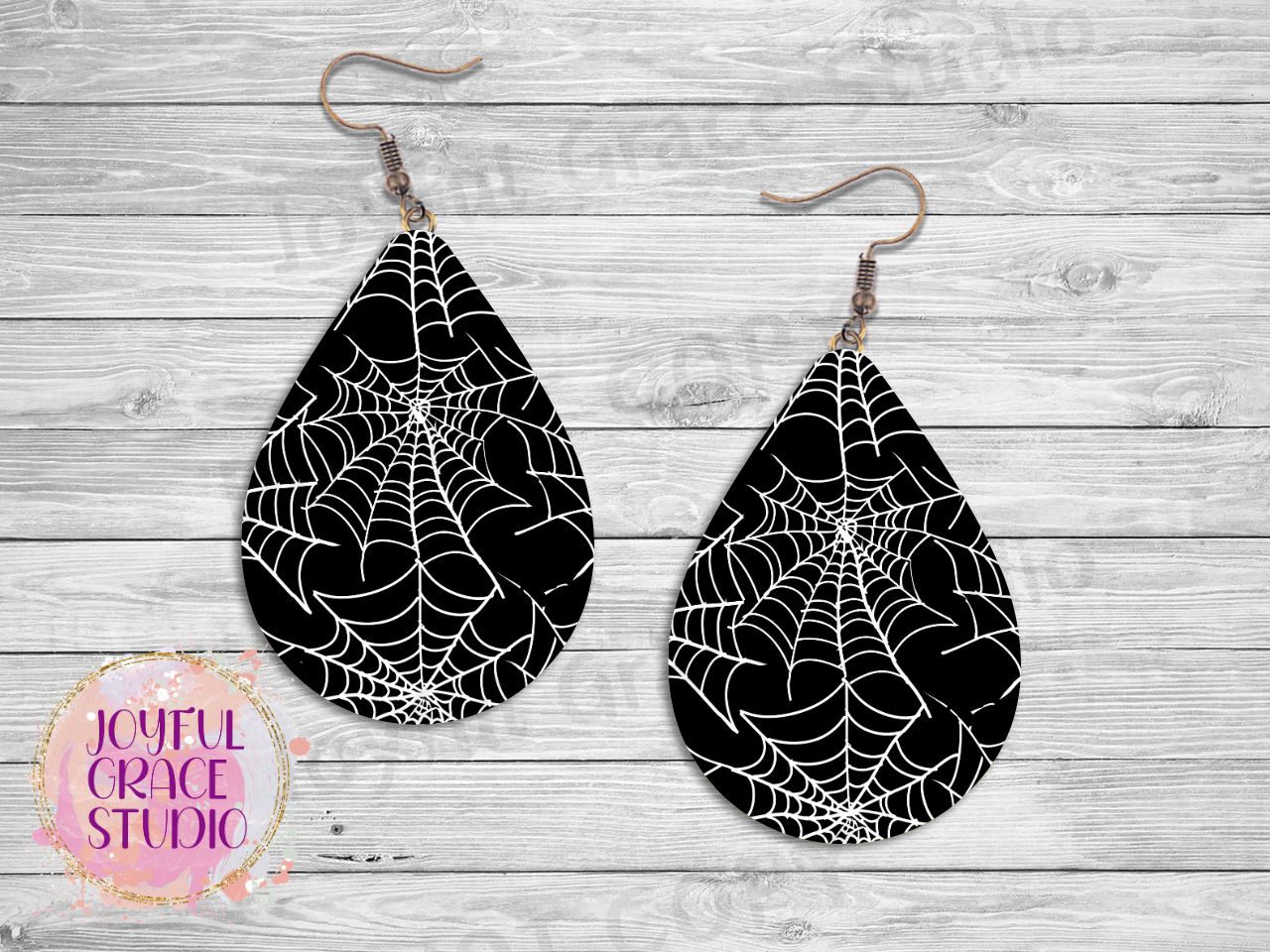 Spider Web Earrings