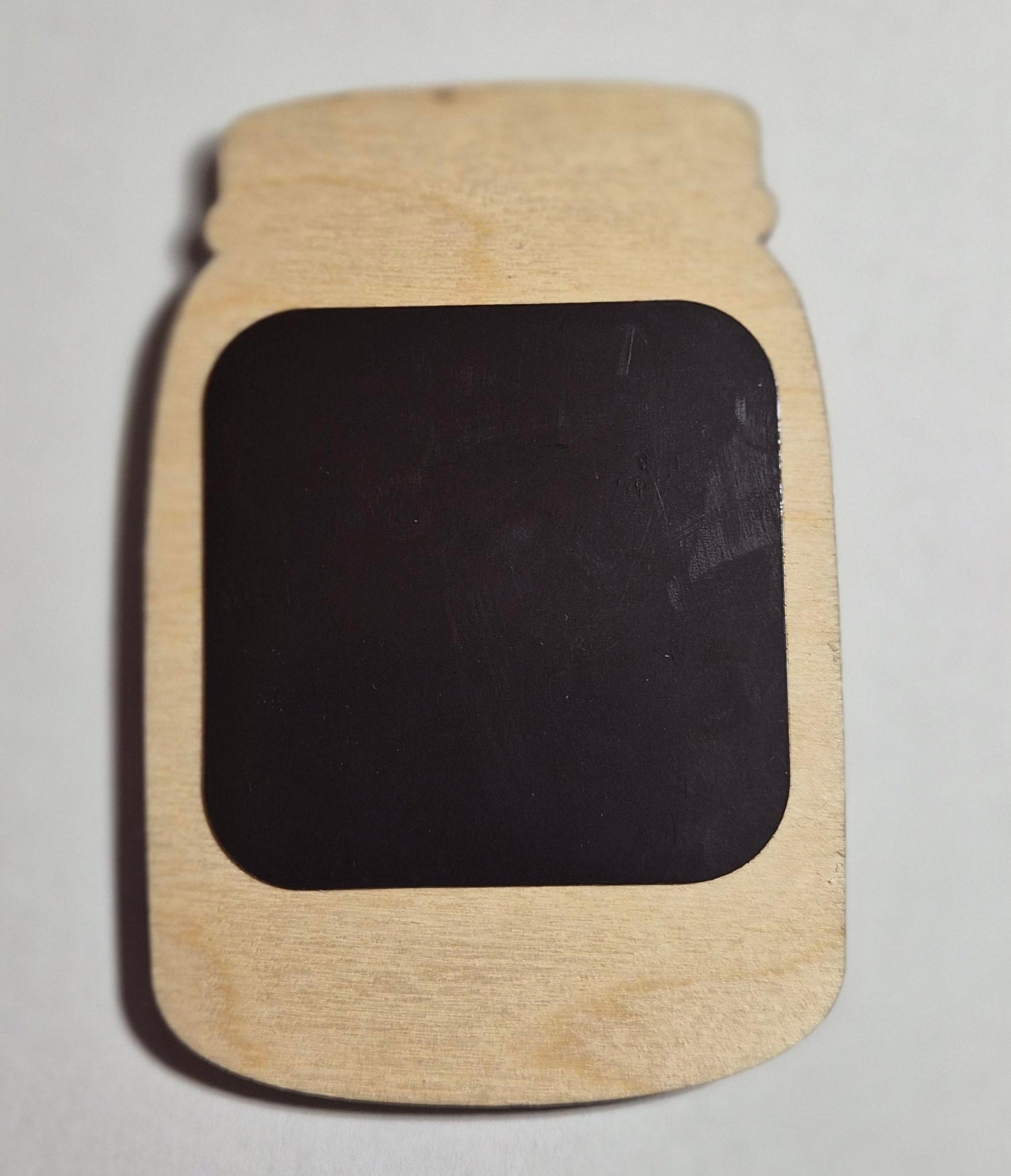 Kitchen Conversion Magnet | Wooden Mason Jar Fridge Magnet