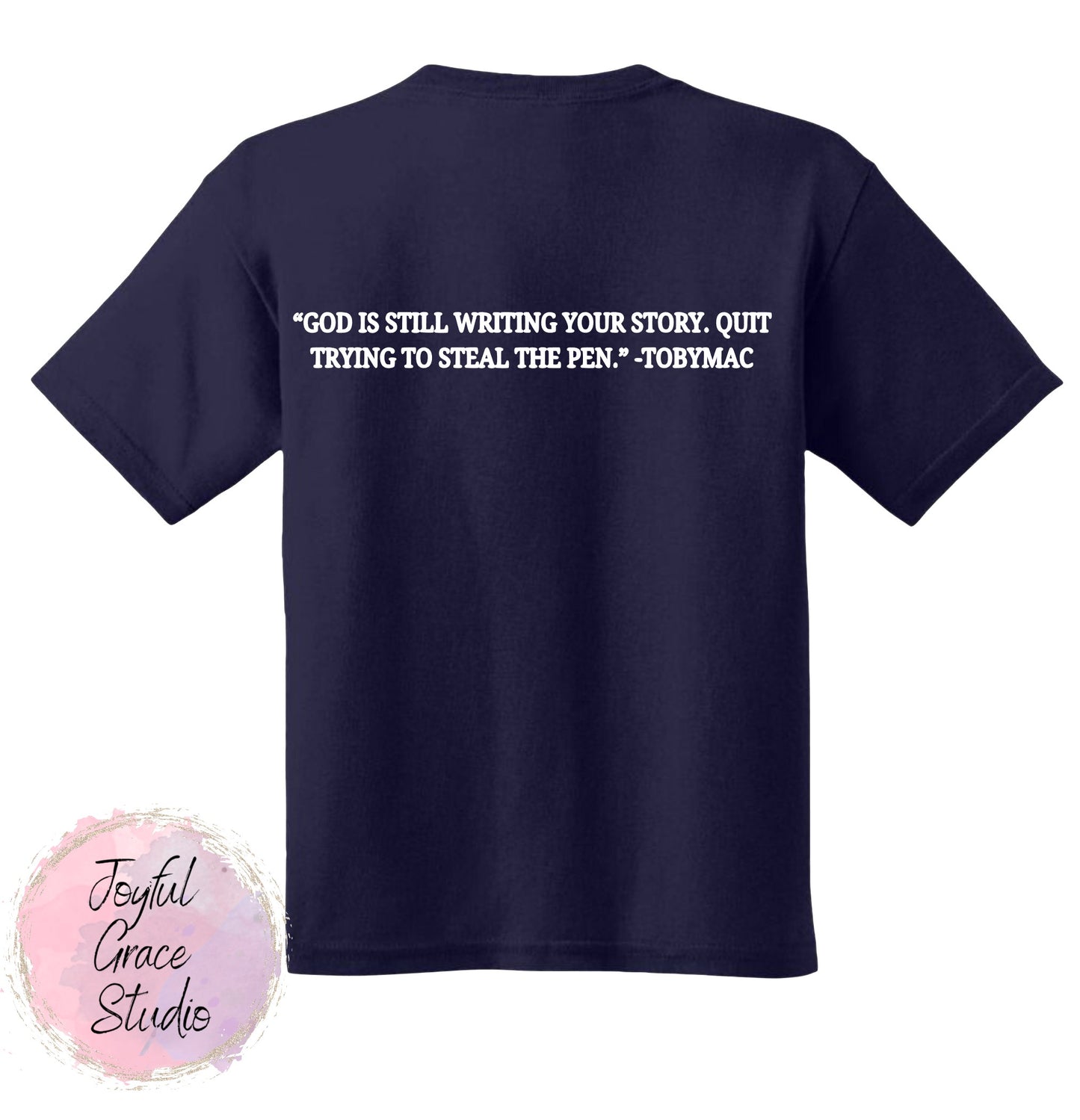 Excelsior's Writing Club Navy Blue T-Shirts