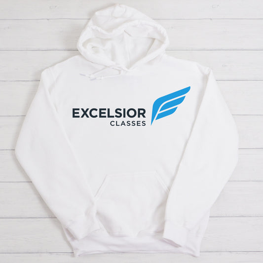 Excelsior White Hoodies