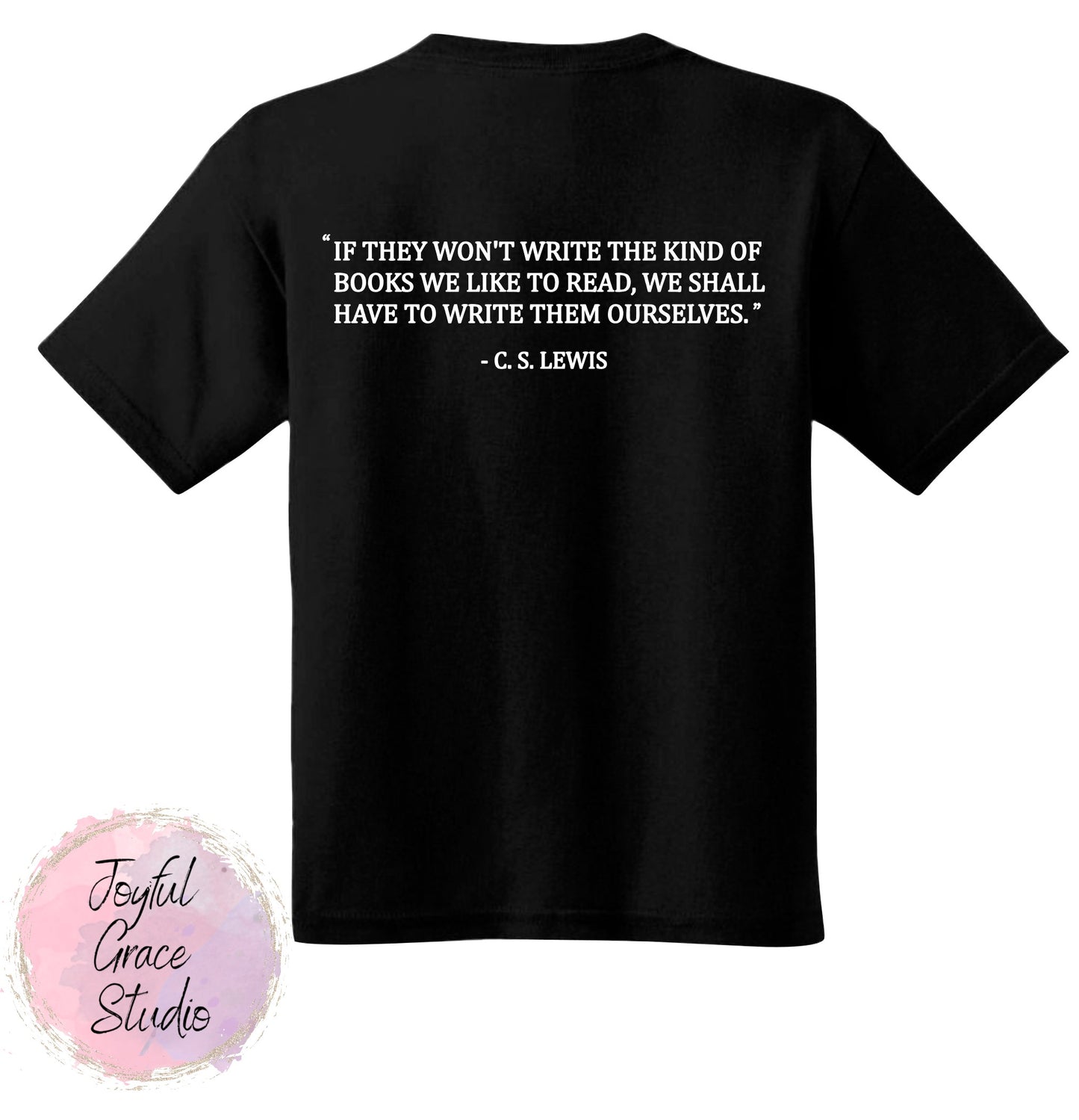 Excelsior's Writing Club Black T-Shirts